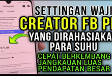 Inilah 4 Settingan Wajib Creator Facebook Pro yang di Rahasiakan Para Suhu