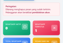 Cara Menghubungkan Terima WA com ke WhatsApp agar Menghasilkan Uang