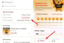 Isi Ulang 5Rb Gagal di Aplikasi Genco, Insufficient Deposit Apakah Scam Penipuan?