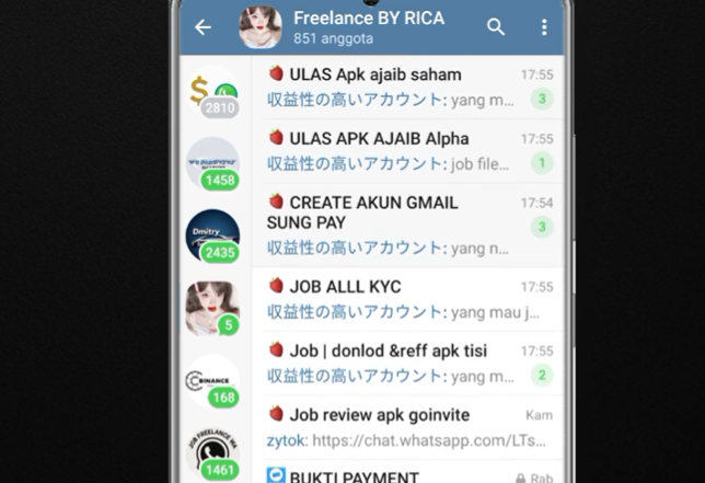 Freelance By Rica Telegram Apakah Aman Terbukti Membayar? Review Perjam Dapat 30k!