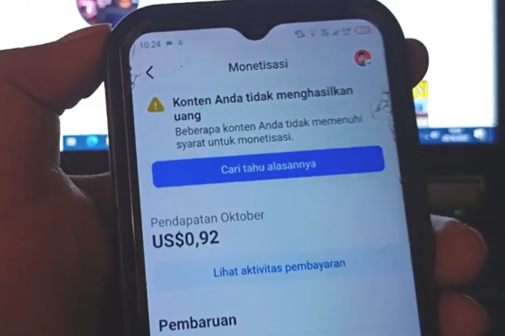 Cara Mengatasi Konten Facebook Kena Pembatasan Penghasilan