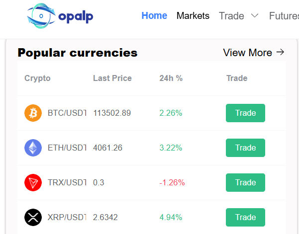 Aplikasi Opalp Exchange Trading Crypto Apakah Aman Terbukti Membayar? Review Terbaru