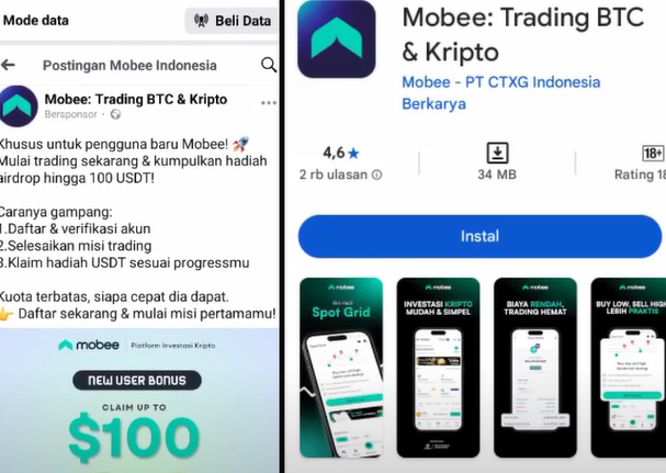 Review Jujur Aplikasi Mobee Trading BTC dan Kripto, Apakah Terbukti Membayar?