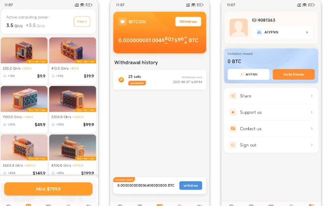 Cara Mining di BTC Cloud Miner Apk Terbukti Membayar? Review!