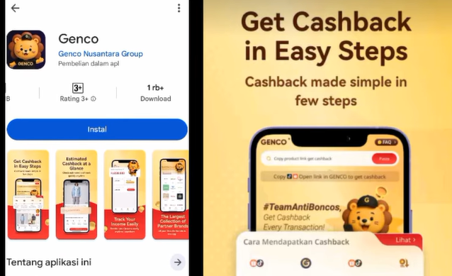GENCO APK Cashback Penghasil Pulsa, Apakah Terbukti Membayar? Review Lengkap!