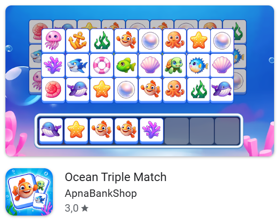 Review Aplikasi Ocean Triple Match Apakah Menghasilkan Uang?