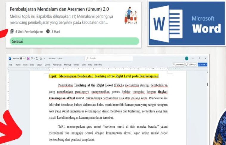 Cara Membuat Jurnal Mendalam dan Asesmen (Umum) 2.0 PPG 2025 Modul 3 Tervalidasi