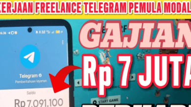 5 Cara Dapat Uang Dari Freelance Telegram Terbaru 2025