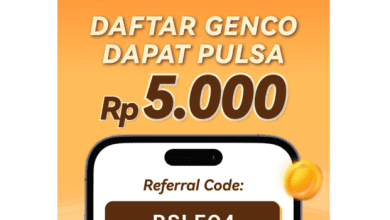 Kode Referral Aplikasi Genco "RSLEQ4" Dapat Pulsa Gratis Rp5.000