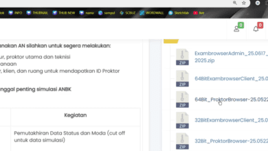 Cara Instalasi Aplikasi Proktor Browser TKA 2025 Anti Gagal!