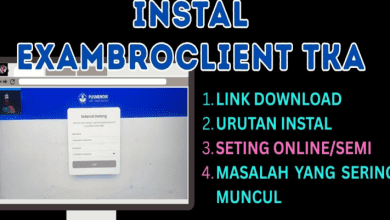 Link dan Cara Instal ExamBrowser Client TKA 100% Berhasil Sesuai Juknis