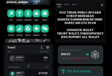 Apakah CTCP Scam/Penipuan? Airdrop 100 CTC Plus Harga Turun Terus