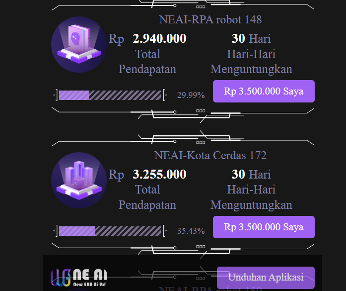 Review Aplikasi NEAI Penghasil Uang Baru Rilis, Apakah Aman atau Penipuan?