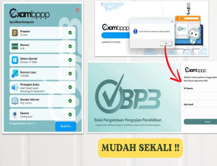 Cara Install Exam BPPP UP PPG 2025 Terbaru, Instalasi ExamBrowser Terbaru!