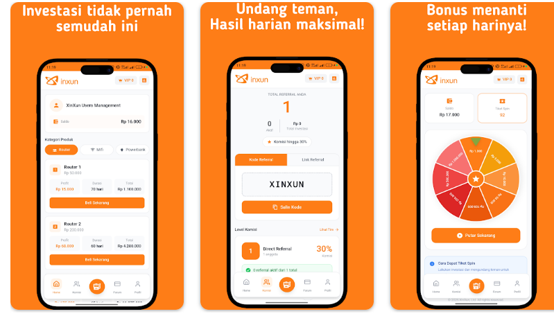 Aplikasi XinXun Apk Investasi Apakah Legal OJK atau Penipuan? Review Jujur!