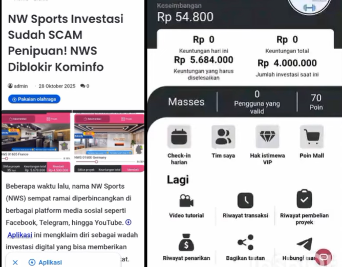 Member Aplikasi NWS SPORT Gagal Lakukan Penarikan, Ada Solusinya?
