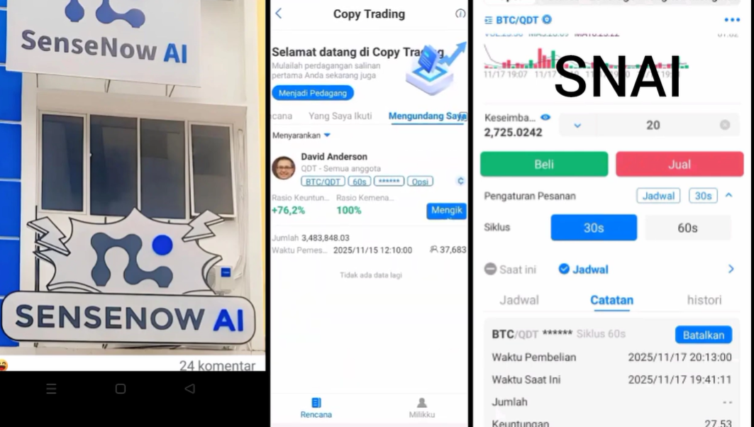 Aplikasi SNAI Investasi Apakah Aman Penipuan? Cek Disini