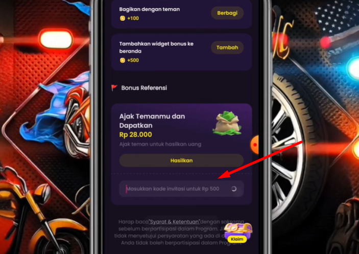Cara Memasukkan Kode Undangan di Apk Melolo 100% Berhasil!