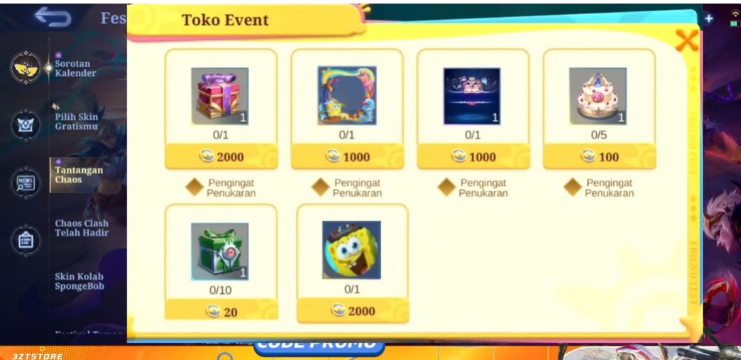 Bocoran Jadwal 50 Event Mobile Legends Dawning Star, Starlight, Event Squad Skin