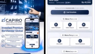 Aplikasi CAPIRO Investasi Apakah Aman Terbukti Membayar? Review Jujur!