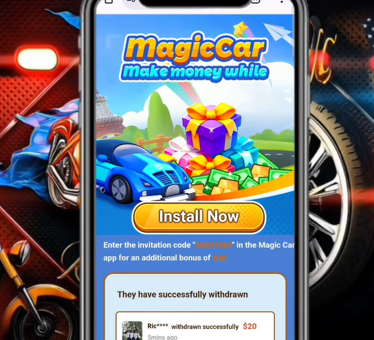 Akan Rilis Game MAGIC CAR Apk Penghasil Uang 2025 Terbukti Membayar