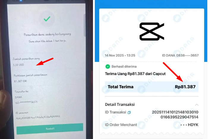 10 Cara Nuyul Event CapCut, Langsung Cair 80 Ribu Cukup Klik Saja!