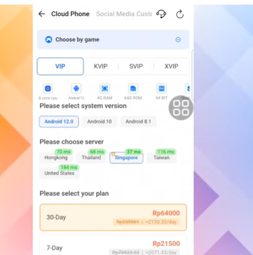 6 Cara Membeli Ponsel Cloud di Aplikasi Redfinger Harga Promo