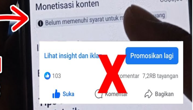 Konten Facebook yang Dipromosikan Tidak Bisa Dimonetisasi, Apakah Benar? Cek di Sini