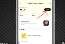 Cara Tarik Uang Bonus $5 dari Event CapCut Pioneer Program ke DANA