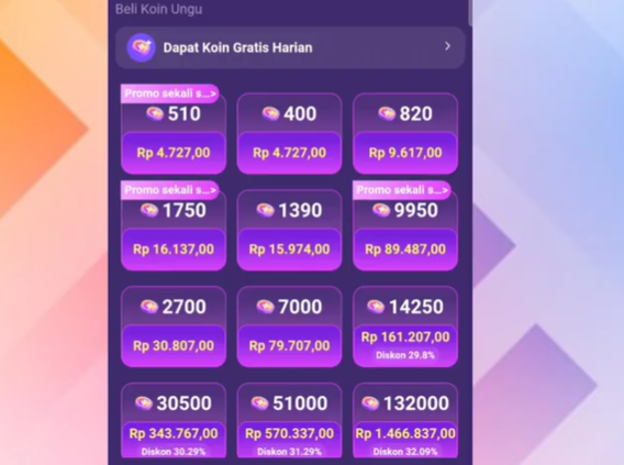Cara Top Up di Aplikasi Linky Ai Terbaru, Dapat Koin Banyak Lebih Murah