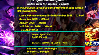 4 Cara Dapat Skin KOF Bingo Cuma 2000 Perak Draw di MLBB