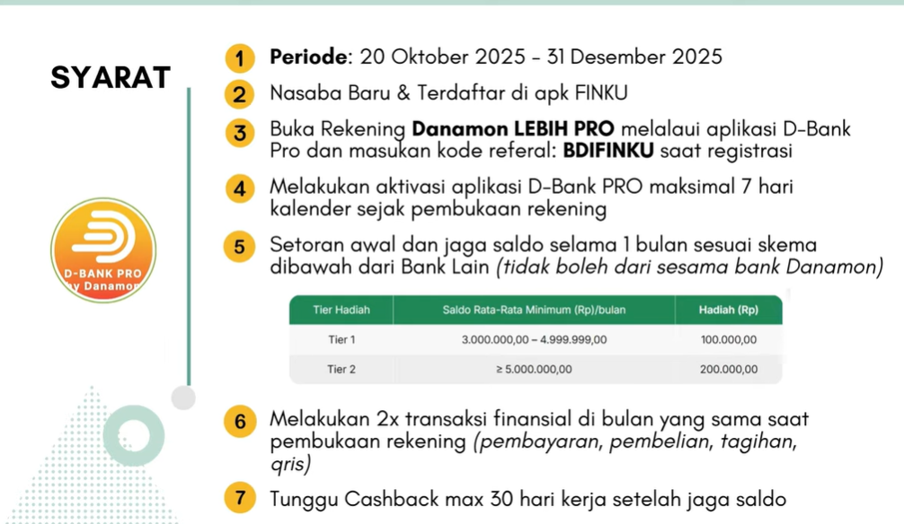 Cara Dapat 200 Ribu dari Buka Rekening Bank Danamon Terbaru!