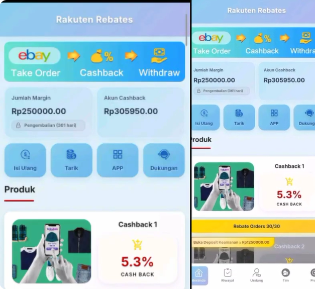 Apakah Aplikasi RAKUTEN Rebates Investasi Bodong? Fakta Sebenarnya Investasi Rakuten itu Penipuan!