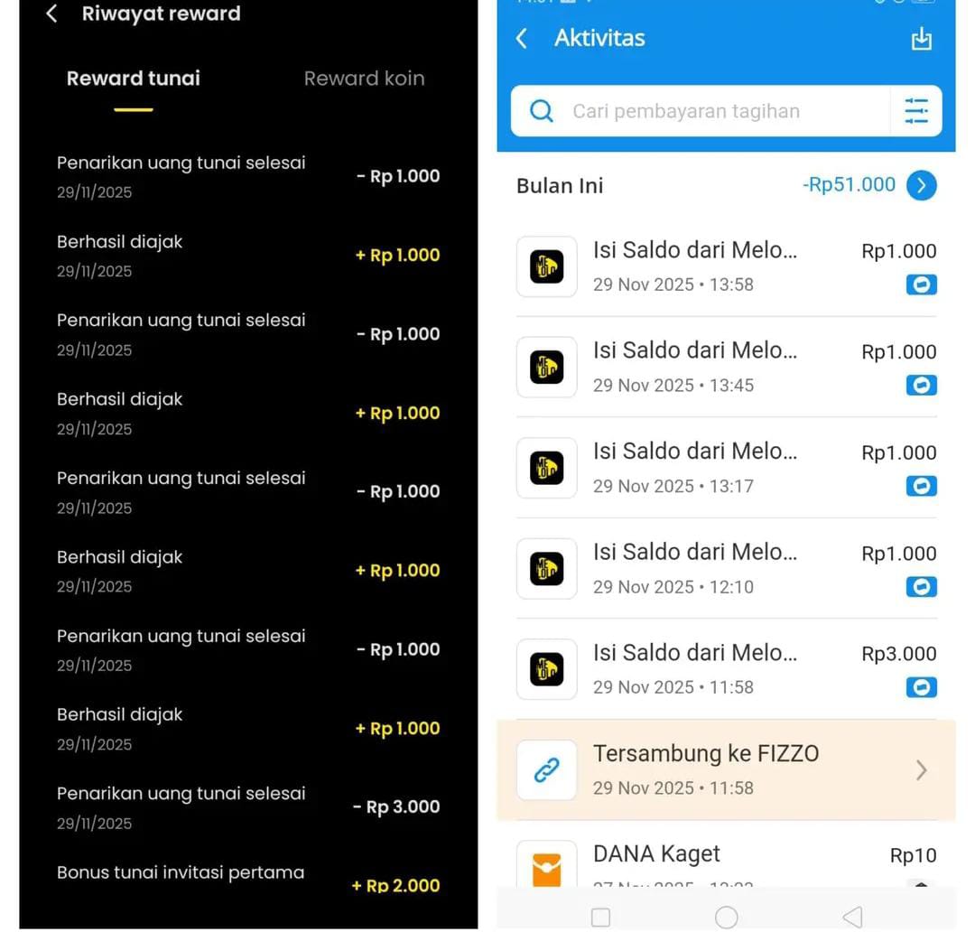Cara Nuyul Aplikasi Melolo Terbaru, Bonus Referensi 30Rb Langsung Cair!