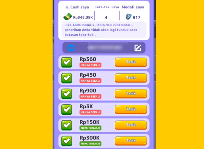 Berhasil! Ini Cara Penarikan Uang Hijau Di Game Choo Bus Tanpa Undang Teman