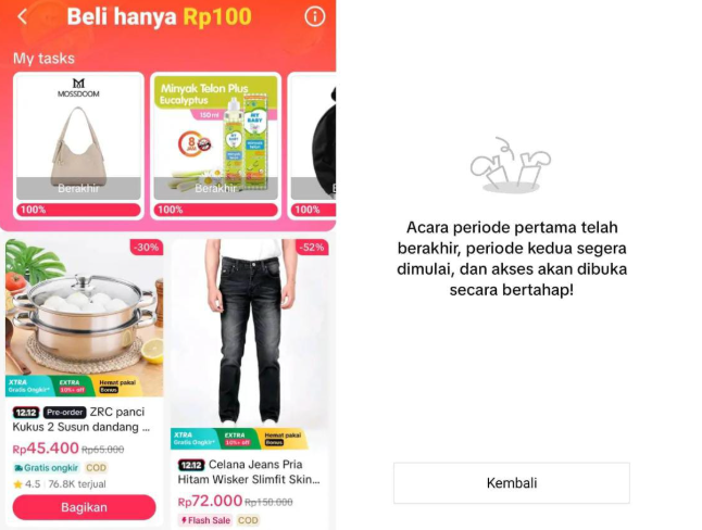 Event TikTok 100 Perak Periode Kedua Kapan Dibuka? Cek Sebelum Berakhir