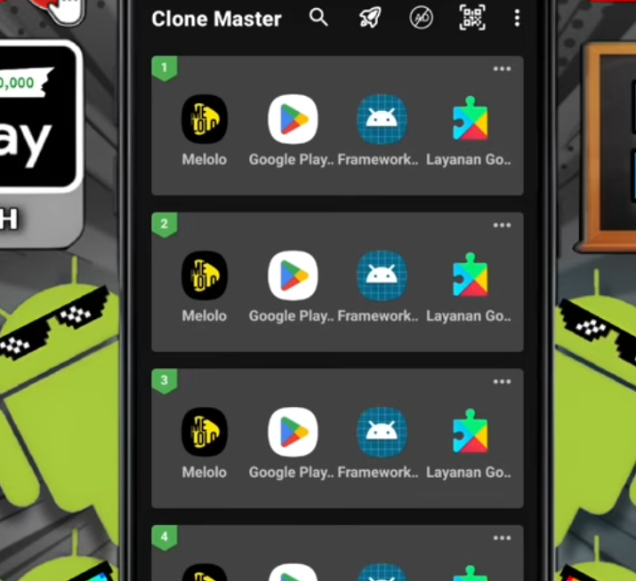 Cara Ternak Akun Aplikasi Melolo Dalam 1 HP, Cair Rp280.000?