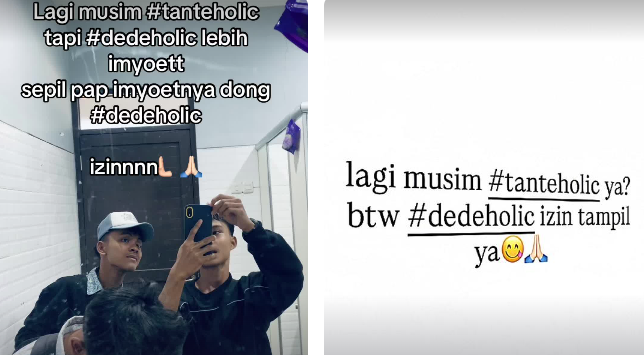 Tanteholic dan Dedeholic Artinya Apa dalam Bahasa Gaul? Ternyata Ini Makna Tren Viral TikTok