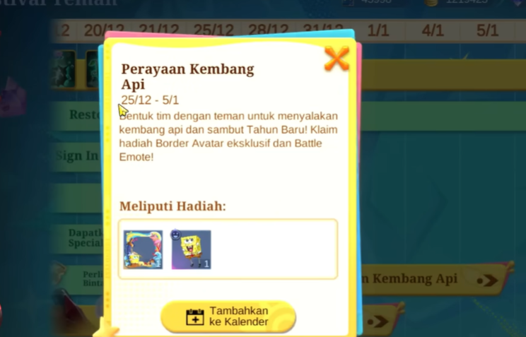Penjelasan Bug Dapat Skin Neobeast, Ini Cara Dapat Border & Battle Emote Spongebob Terbaru