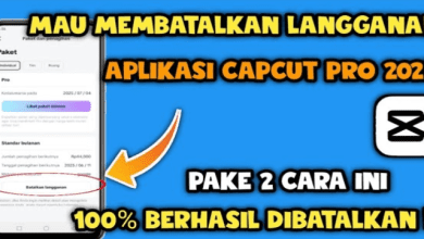 2 Cara Membatalkan Langganan CapCut Pro Lewat Aplikasi dan Play Store 100% Berhasil