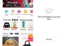Cara Mengatasi You're not eligible to join this event di TikTok Belanja Rp100