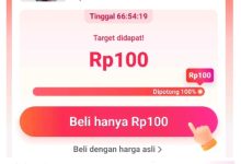 Cara Dapat Harga Rp100 di TikTok Lengkap dari Awal Hingga Checkout