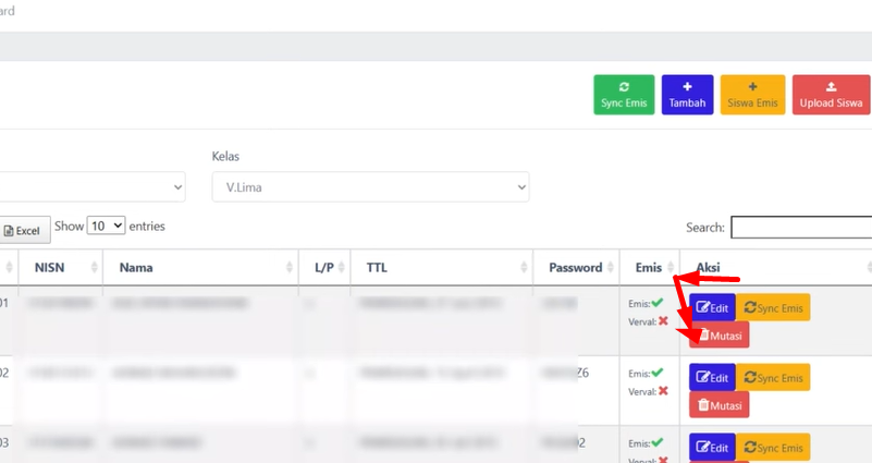 Cara Mengatasi Siswa Silang Merah di Bagian Verval RDM Agar Nilai Bisa Dikirim