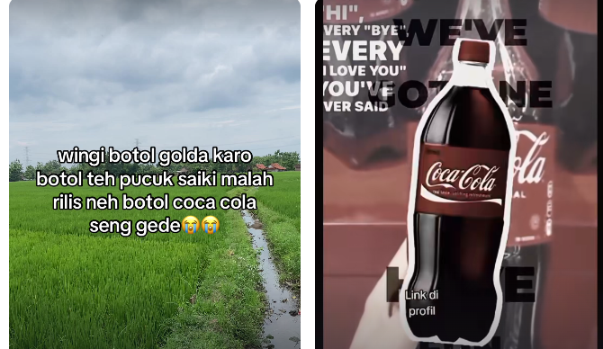 Video Botol Coca Cola Viral di TikTok, Kenapa? Ini Penyebab dan Fakta Sebenarnya