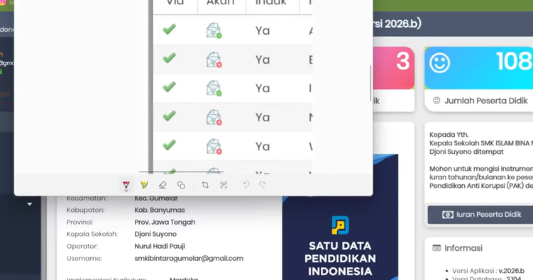 7 Cara Mengatasi Akun PTK Silang Merah Setelah Instal Dapodik 2026.b, Ini Penyebab dan Solusi Paling Efektif