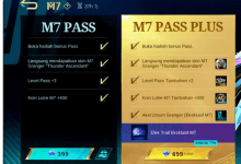 5 Perbedaan M7 Pass Biasa dan M7 Pass Plus Agar Bisa Tembus Level 75 dan Dapat Skin Prime