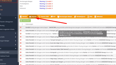 Cara Mengatasi Invalid Sarpras dengan Cepat di Dapodik 2026 B, Pasti Berhasil