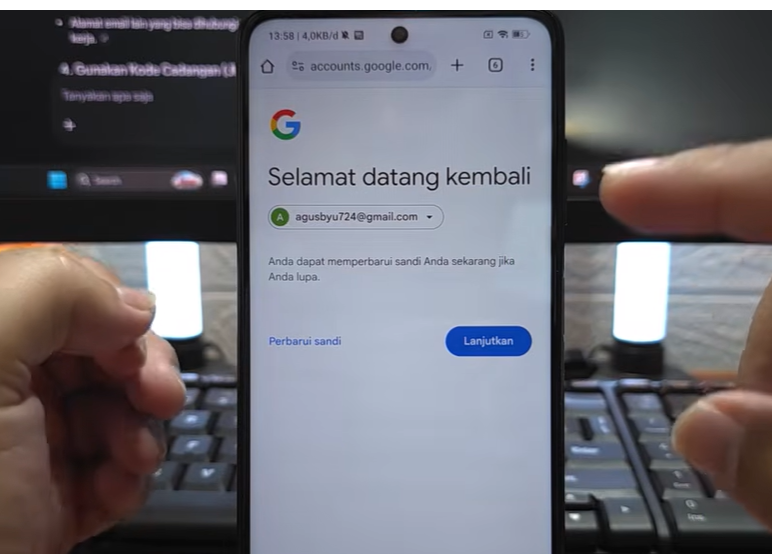 Cara Pemulihan Akun Google Tanpa Kode Verifikasi Menggunakan Perangkat yang Sama