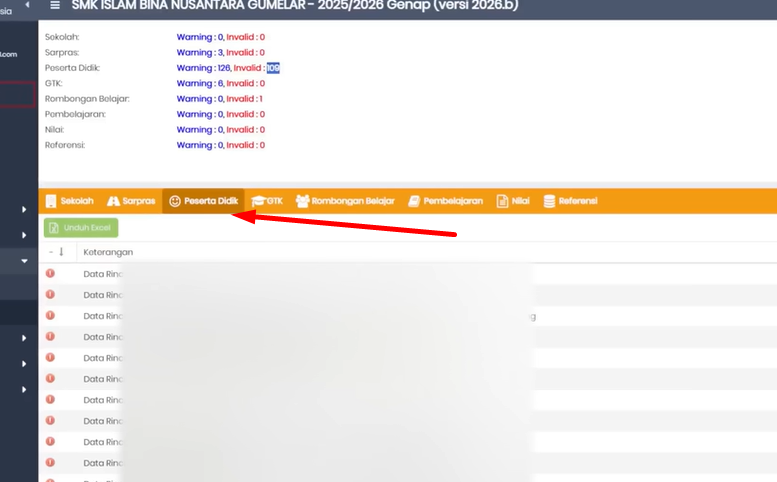 3 Cara Mengatasi Invalid Peserta Didik di Dapodik 2026 B, Ini Tutorial Lengkapnya!