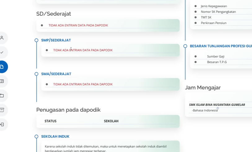 Riwayat Pendidikan Hilang di Info GTK? Ini Cara Mengatasinya Agar Muncul Kembali